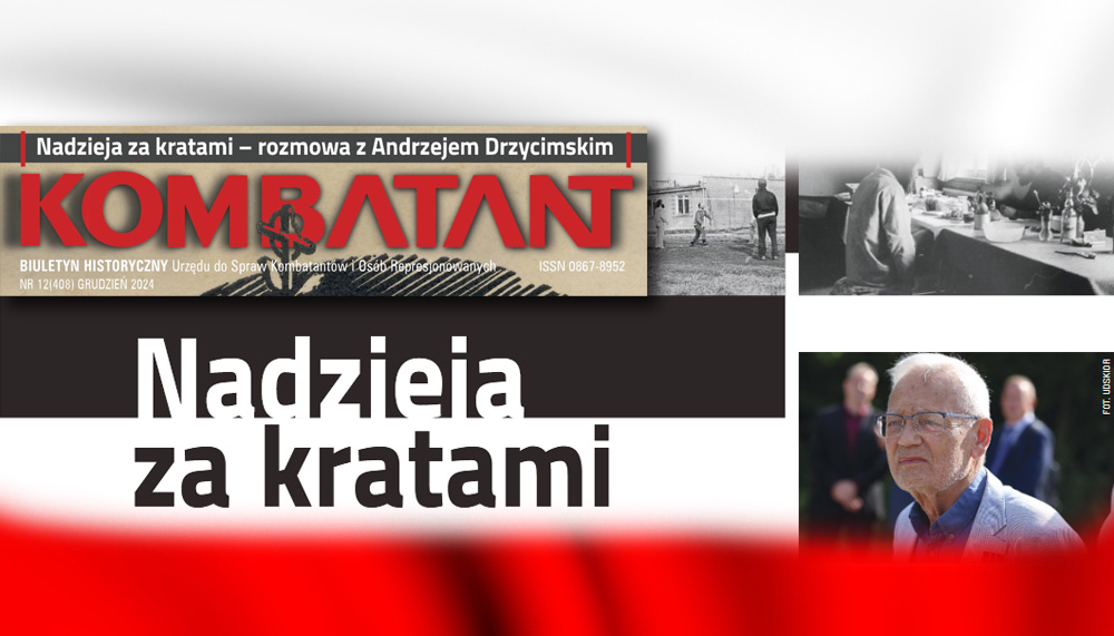 Kombatant nr 12 - wywiad z Andrzejem Drzycimskim